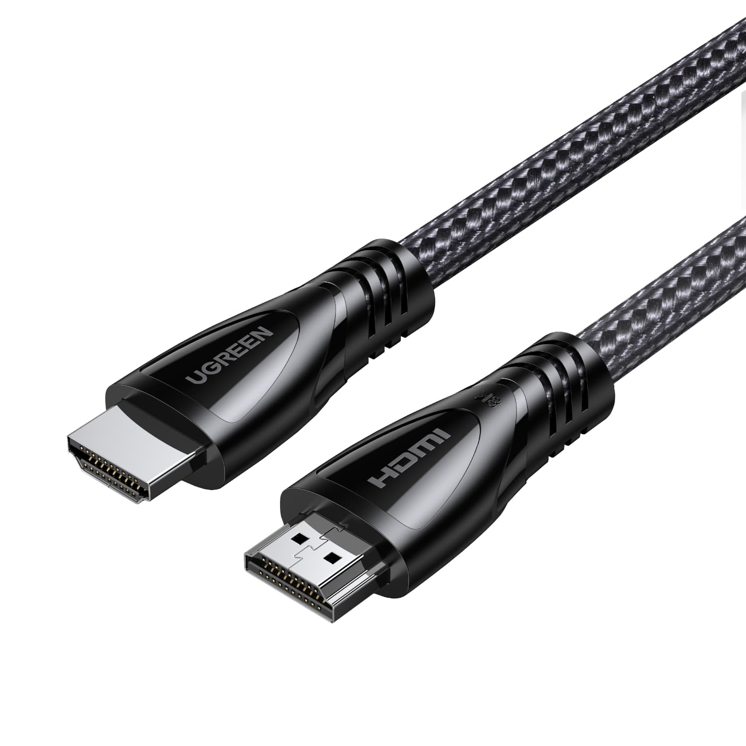UGREEN HDMI 2.1 Cable 2m – 8K 60Hz, 4K 120Hz – Black